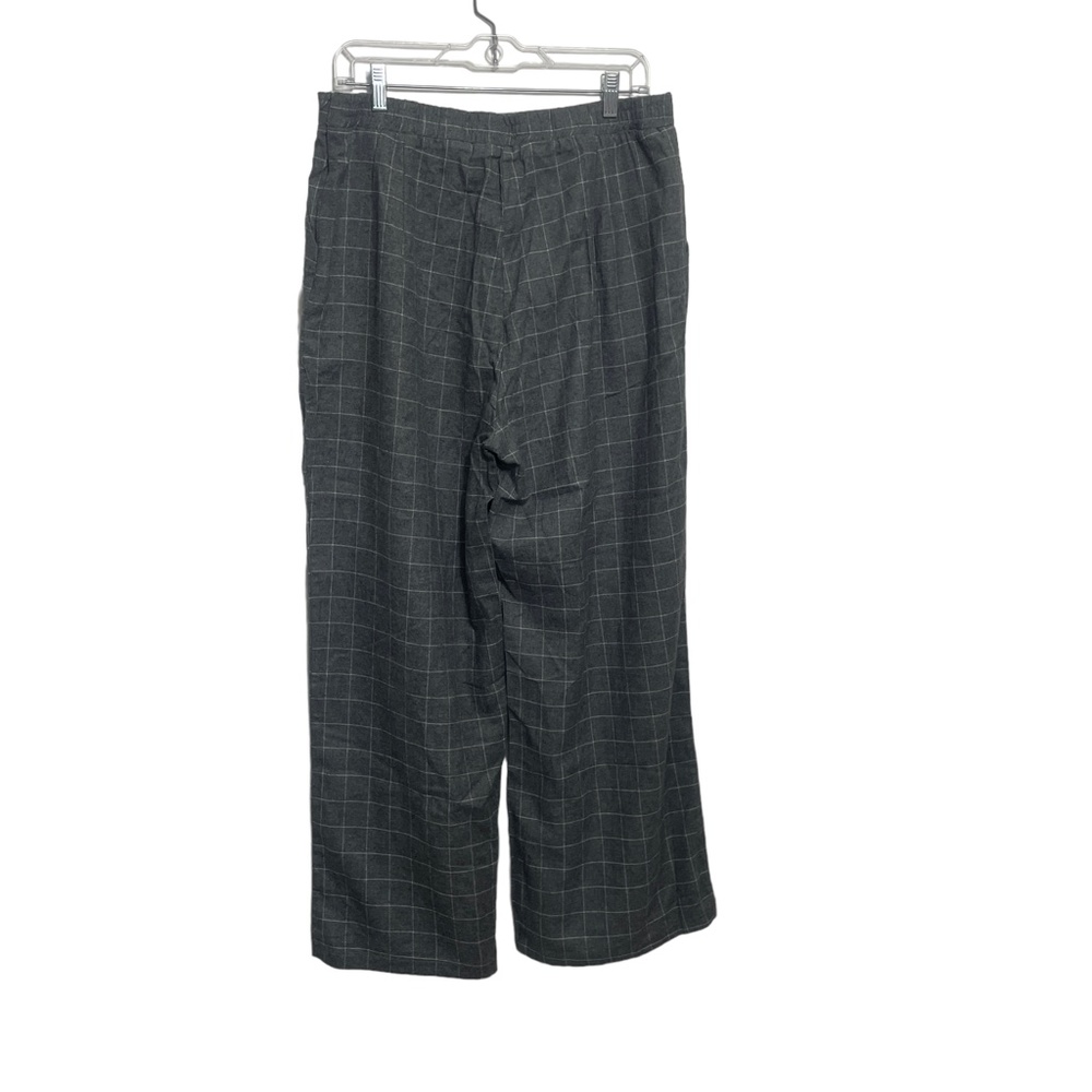 Belle Poque Elegant Retro XL Grey Plaid‎ Flannel Feel Pants - Picture 9 of 9